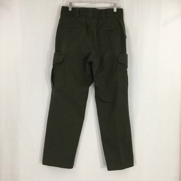 Horace Small Cool Flex Mens Green Utility Cargo Pants, size 31/ 28 - Picture 5 of 10